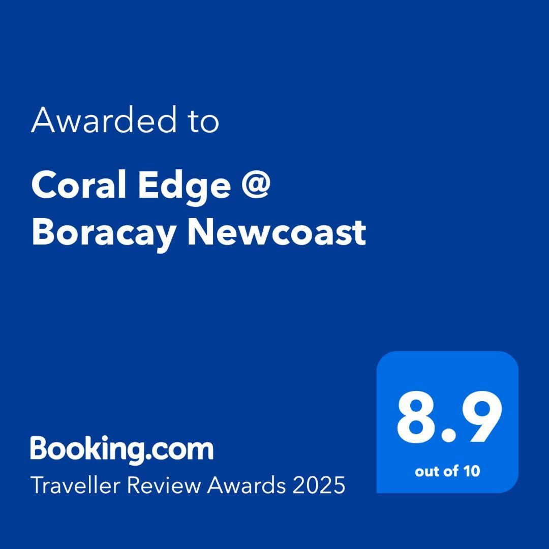 Appartement Coral Edge @ Boracay Newcoast à Yapak Extérieur photo